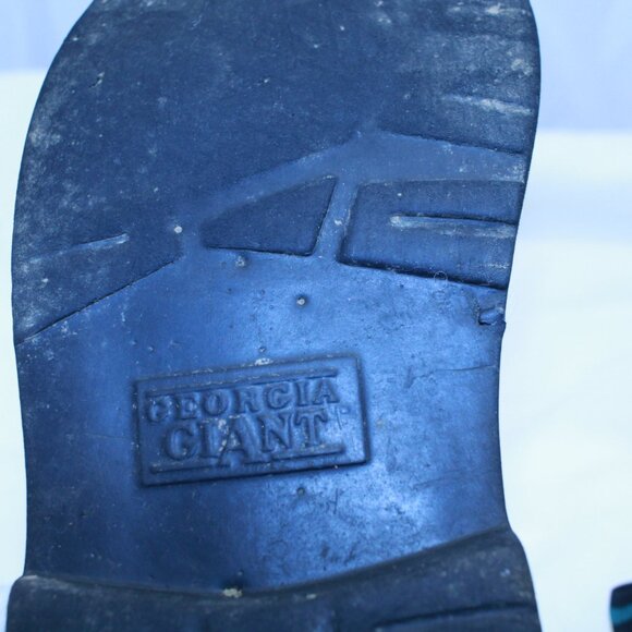 Georgia Romeo Kids Size 5M Brown Leather ROMEO Low Chelsea Pull On Work Boots - Picture 7 of 16